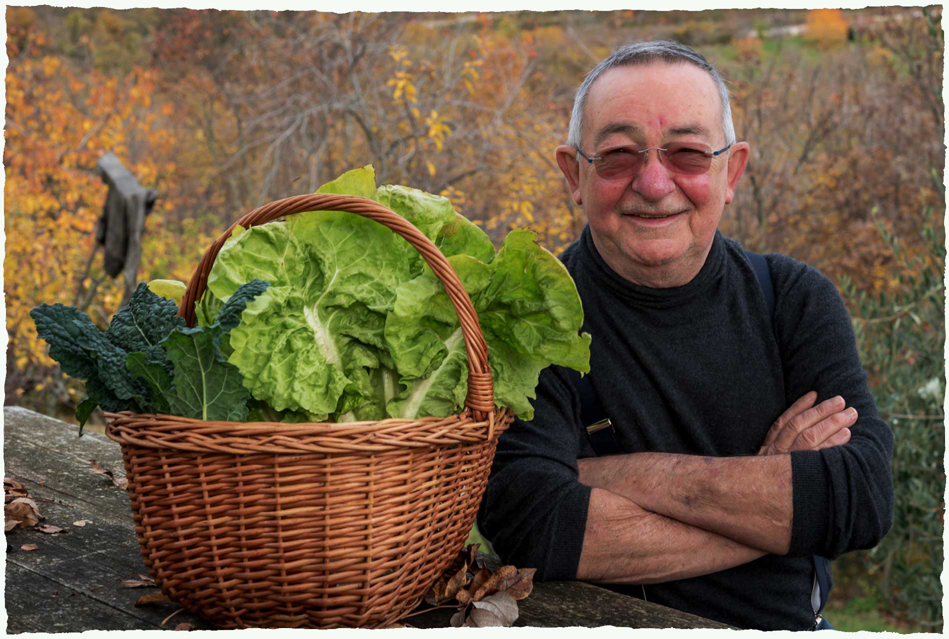 Giorgio’s own garden in Molina and the region of Lessinia